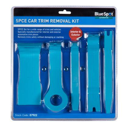 BLUE SPOT TOOLS 5 PCE CAR TRIM REMOVAL SET - Premium Automotive from BLUE SPOT - Just £11.29! Shop now at Bargain LAB