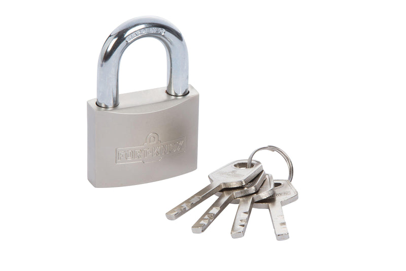 BLUE SPOT TOOLS 50MM SATIN FINISH PADLOCK - Premium Security from BLUE SPOT - Just £8.99! Shop now at Bargain LAB