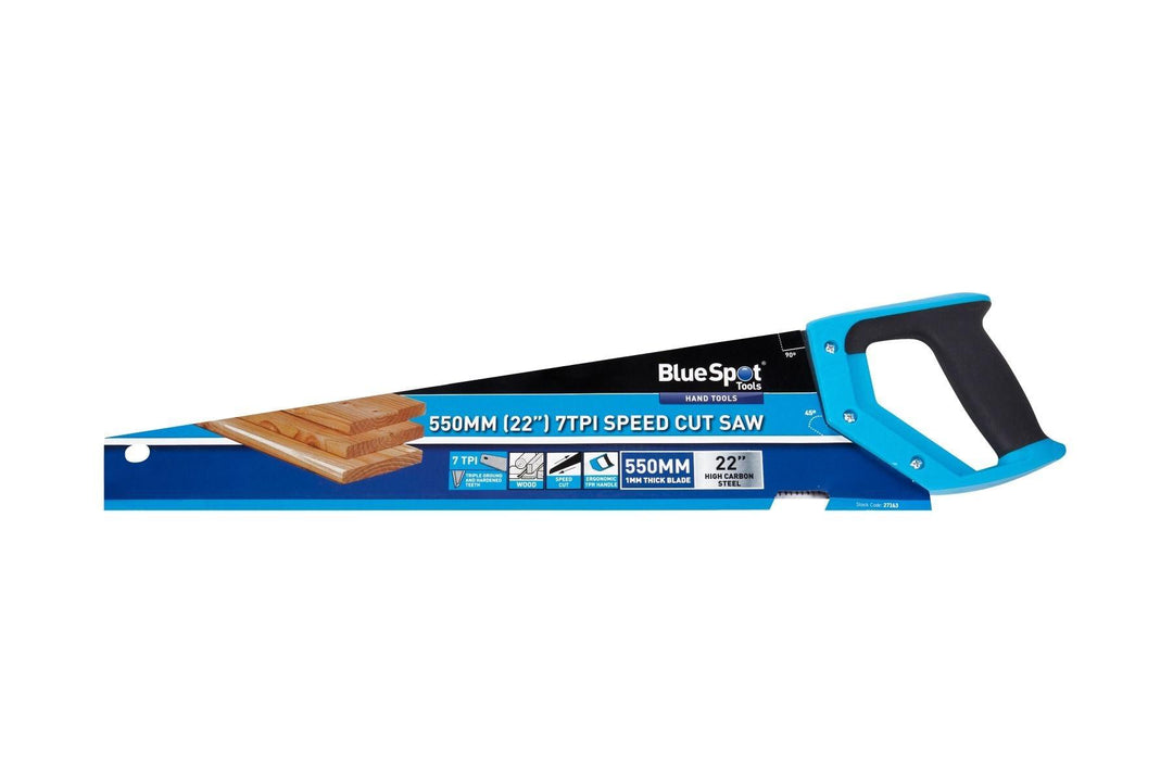 BLUE SPOT TOOLS 550MM (22") SPEED CUT SAW - Premium Hand Tools from BLUE SPOT - Just £8.95! Shop now at Bargain LAB