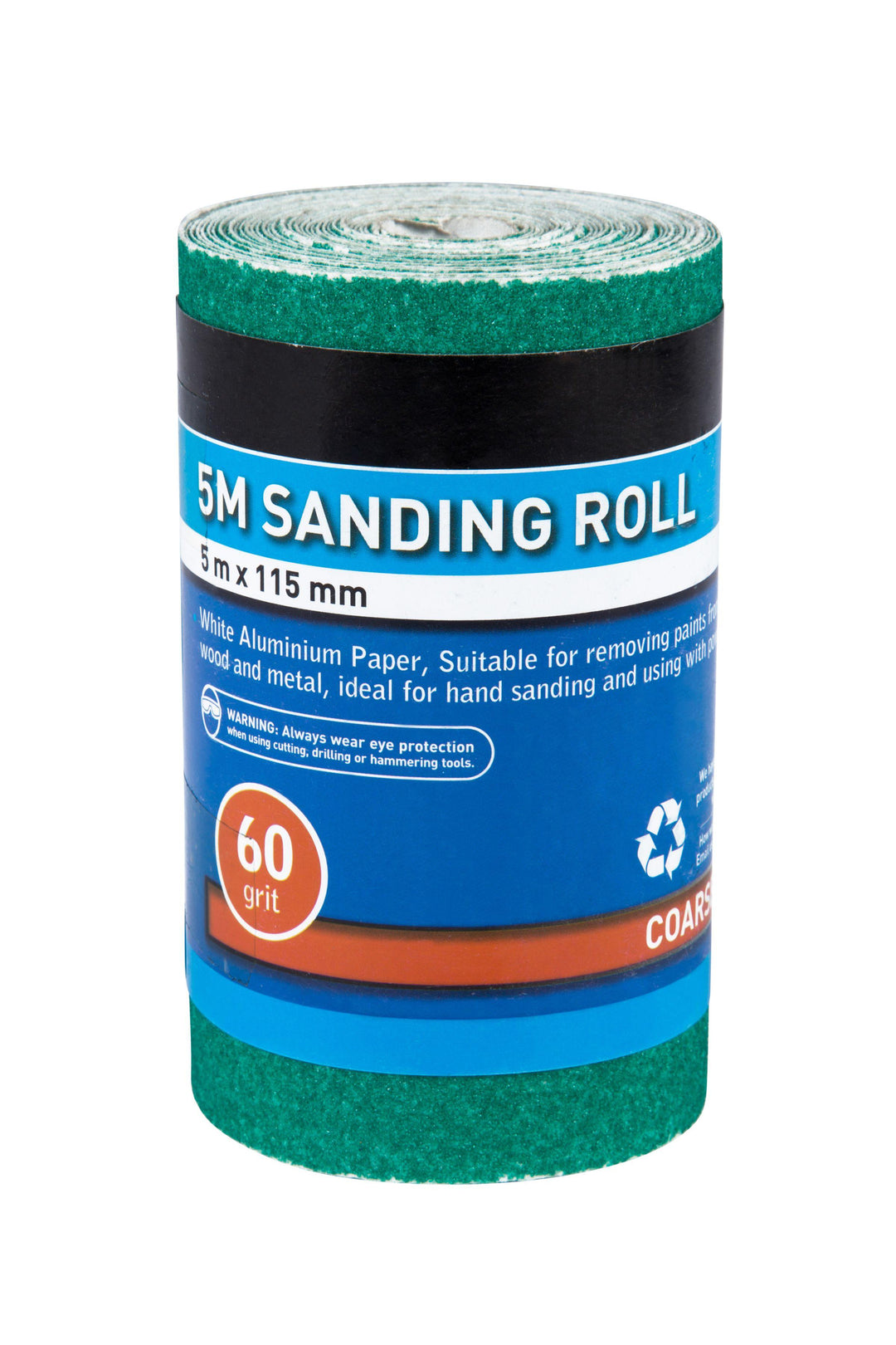 BLUE SPOT TOOLS 5MTR 115MM SANDING ROLL 60 GRIT - Premium Abrasives from BLUE SPOT - Just £6.99! Shop now at Bargain LAB