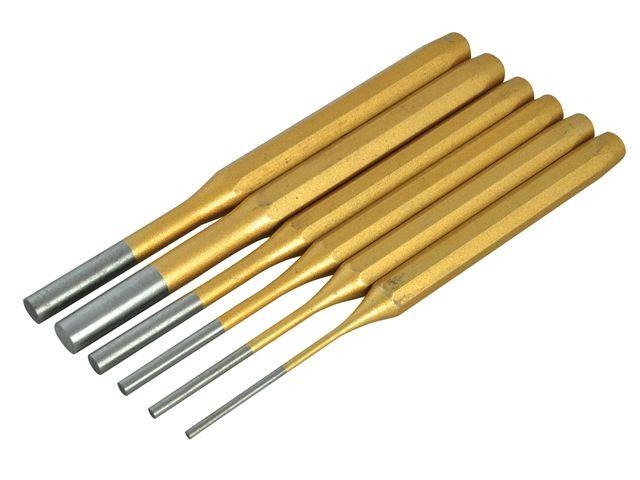 BLUE SPOT TOOLS 6 PCE GOLD PIN PUNCH SET - Premium Hand Tools from BLUE SPOT - Just £13.99! Shop now at Bargain LAB