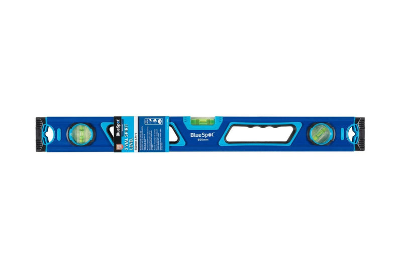 BLUE SPOT TOOLS 600MM (24") 3 VIAL SPIRIT LEVEL - Premium Building Tools from BLUE SPOT - Just £15.49! Shop now at Bargain LAB