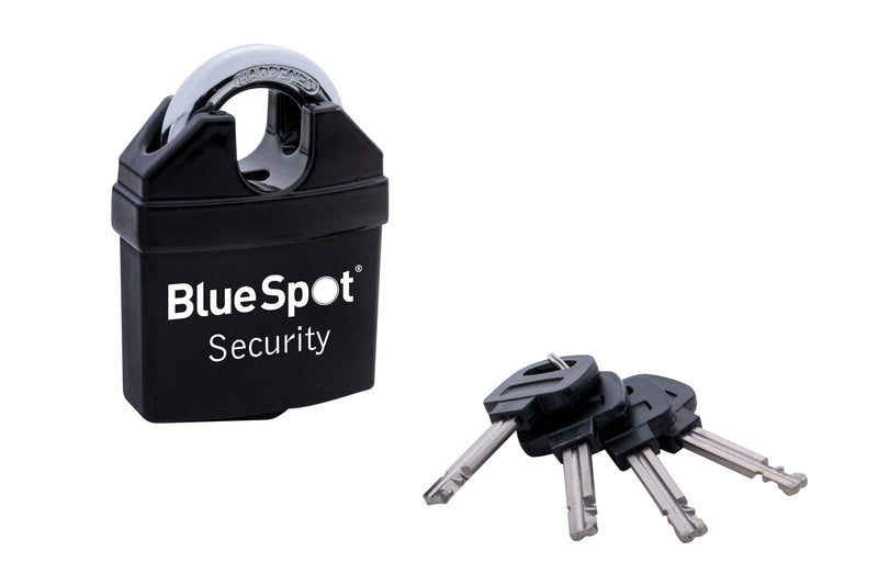 BLUE SPOT TOOLS 65MM HIGH SECURITY PADLOCK - Premium Security from BLUE SPOT - Just £12.99! Shop now at Bargain LAB