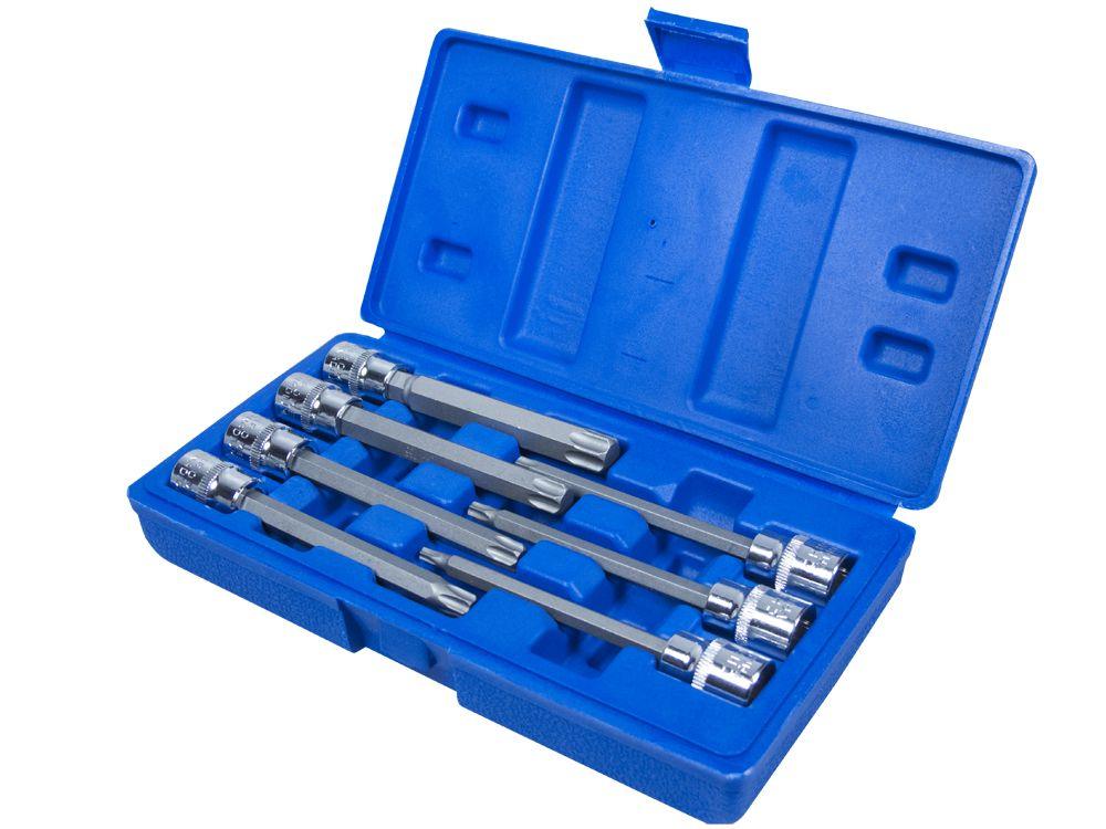 BLUE SPOT TOOLS 7 PCE 3/8" EXTRA LONG TORX SOCKET BIT SET (T25-T60) - Premium Automotive from BLUE SPOT - Just £13.99! Shop now at Bargain LAB