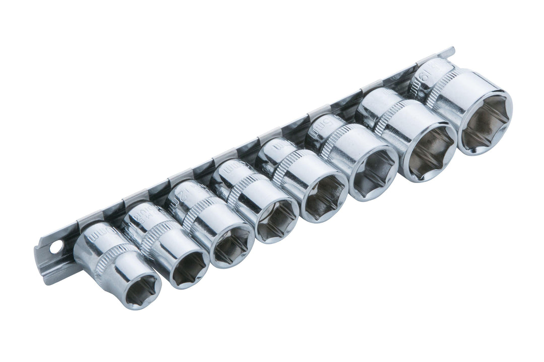 BLUE SPOT TOOLS 8 PCE 3/8" METRIC SOCKET SET (10-19MM) - Premium Automotive from BLUE SPOT - Just £10.49! Shop now at Bargain LAB