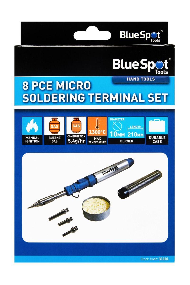 BLUE SPOT TOOLS 8 PCE MICRO SOLDERING TERMINAL SET - Premium Hand Tools from BLUE SPOT - Just £29.99! Shop now at Bargain LAB