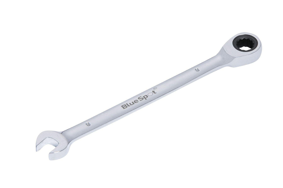 BLUE SPOT TOOLS 8MM CHROME VANADIUM RATCHET SPANNER FIXED HEAD - Premium Automotive from BLUE SPOT - Just £7.49! Shop now at Bargain LAB