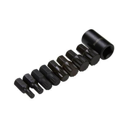 BLUE SPOT TOOLS 9 PCE 1/2" IMPACT SPLINE BITS (M6-M18) - Premium Automotive from BLUE SPOT - Just £9.95! Shop now at Bargain LAB