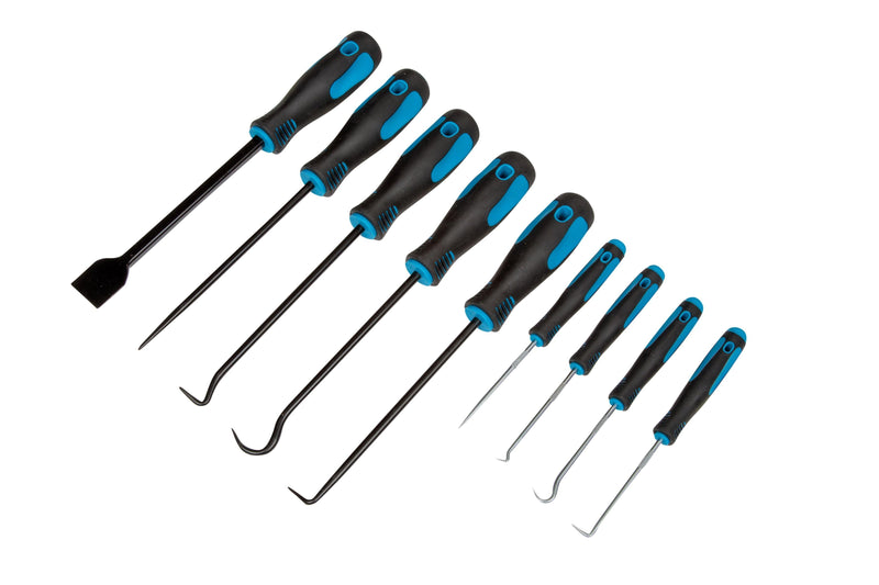 BLUE SPOT TOOLS 9 PCE HEAVY DUTY HOOK PICK AND SCRAPER SET - Premium Automotive from BLUE SPOT - Just £16.99! Shop now at Bargain LAB