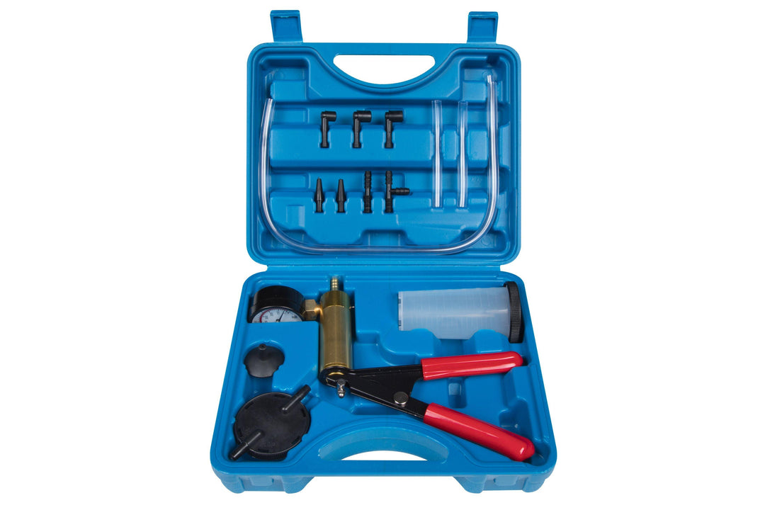 BLUE SPOT TOOLS BRAKE BLEEDER AND VACUUM PUMP KIT - Premium Automotive from BLUE SPOT - Just £32.99! Shop now at Bargain LAB