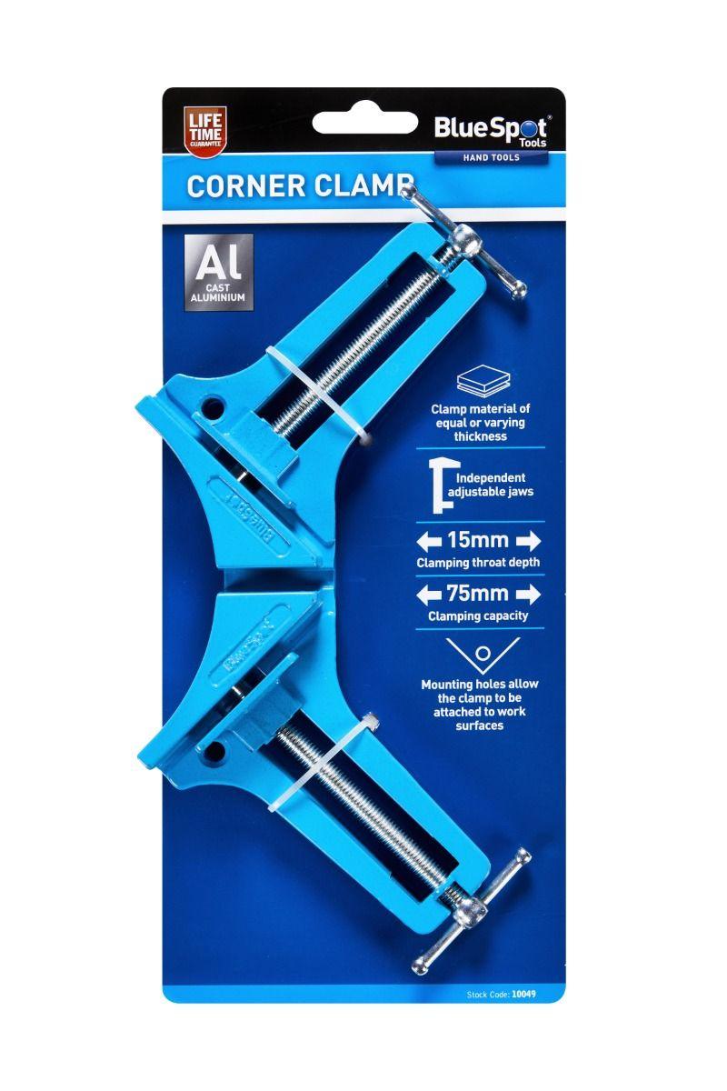 BLUE SPOT TOOLS CORNER CLAMP - Premium Hand Tools from BLUE SPOT - Just £7.99! Shop now at Bargain LAB