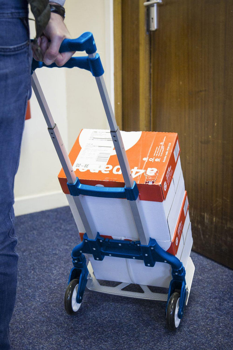 BLUE SPOT TOOLS EASY WHEELER FOLDING TROLLEY (70KG MAX) - Bargain LAB