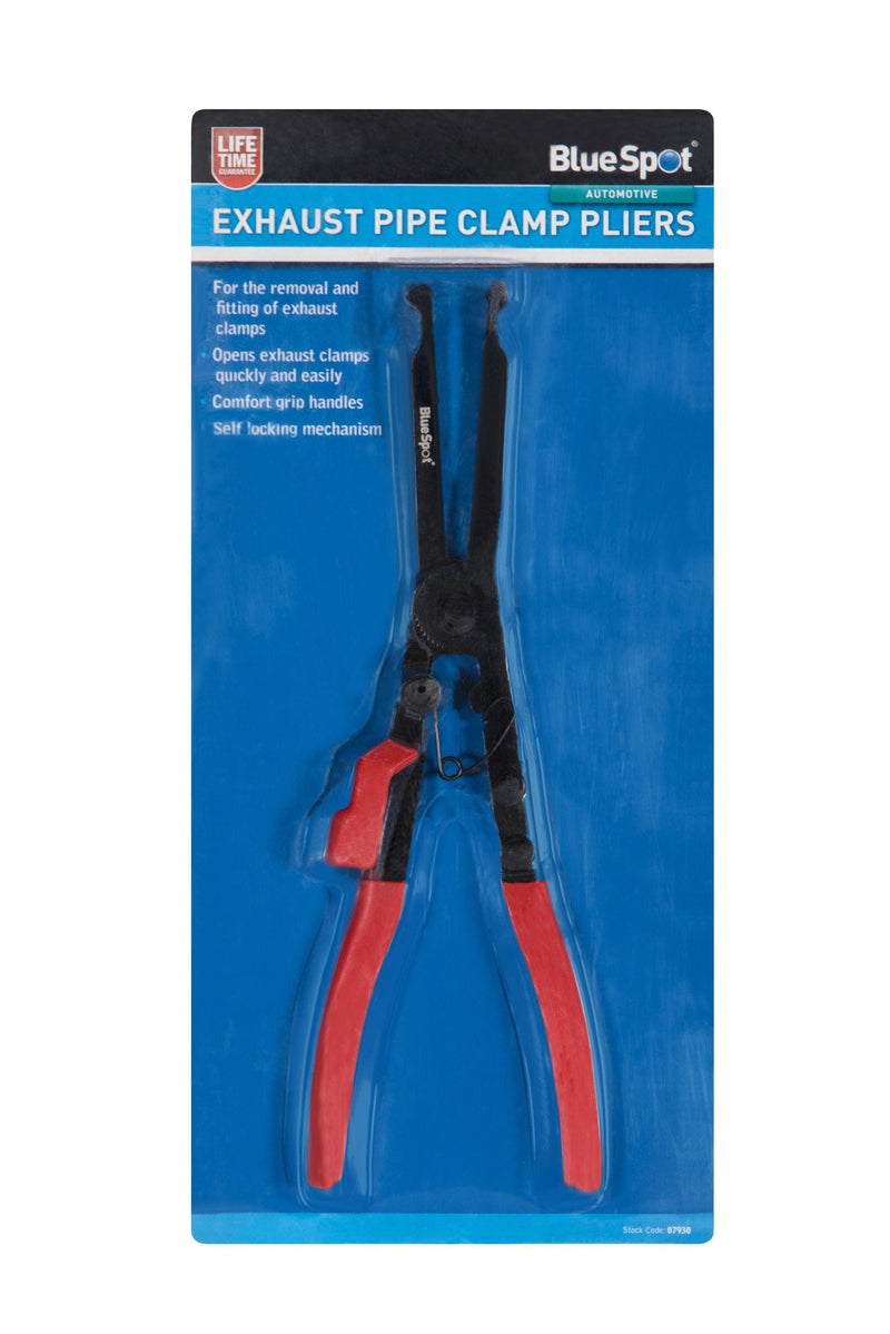 BLUE SPOT TOOLS EXHAUST PIPE CLAMP PLIERS - Premium Automotive from BLUE SPOT - Just £13.49! Shop now at Bargain LAB