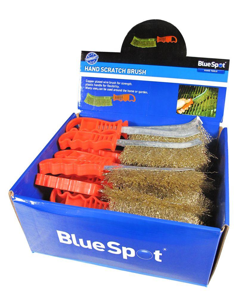 BLUE SPOT TOOLS HAND SCRATCH BRUSH - Premium Abrasives from BLUE SPOT - Just £5.25! Shop now at Bargain LAB