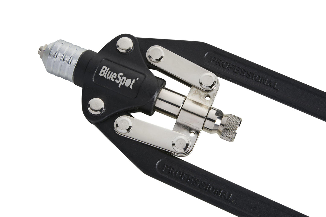 BLUE SPOT TOOLS LONG ARM RIVET (3.2-6.4) AND NUT RIVETER (M4-M10) SET - Premium Engineering and Metalwork from BLUE SPOT - Just £71.99! Shop now at Bargain LAB