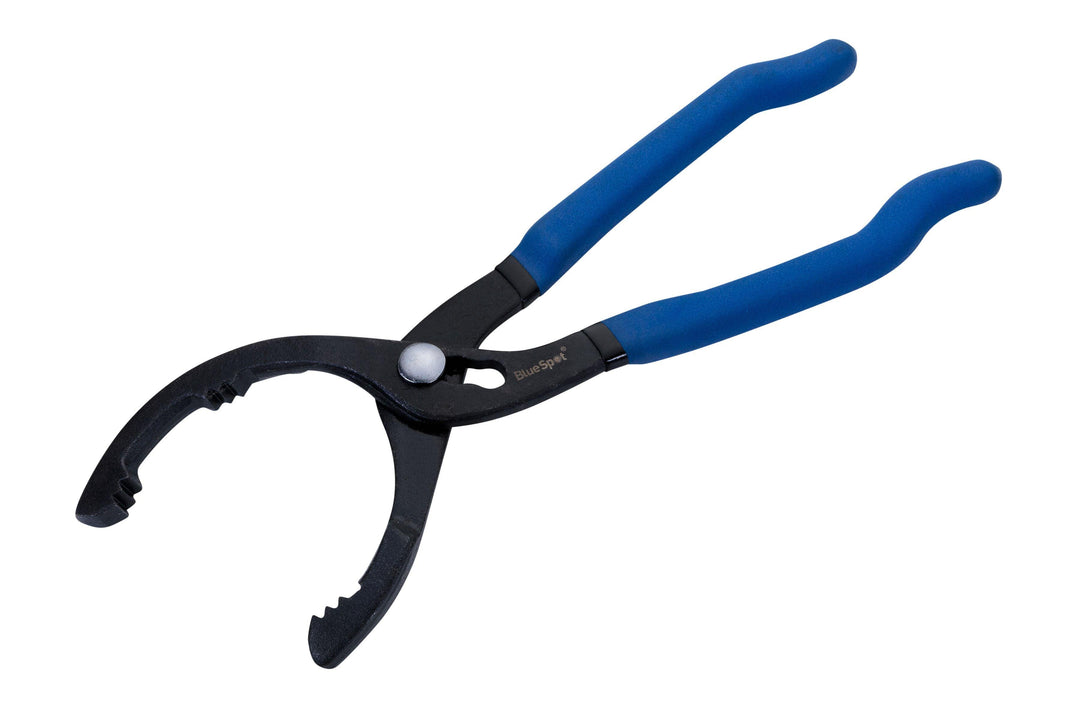 BLUE SPOT TOOLS OIL FILTER PLIERS (63.5MM-116MM) - Premium Automotive from BLUE SPOT - Just £11.49! Shop now at Bargain LAB