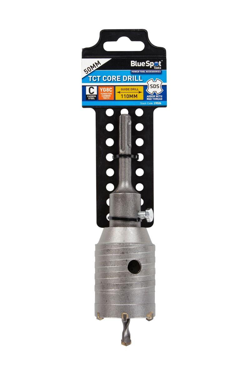 BLUE SPOT TOOLS TCT CORE DRILL 50MM - Bargain LAB