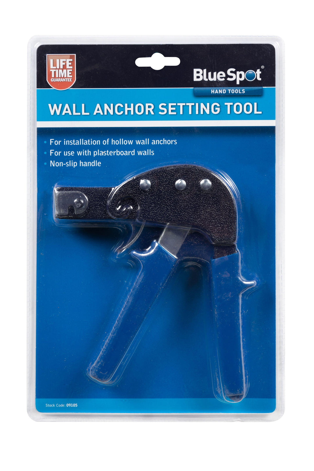 BLUE SPOT TOOLS WALL ANCHOR SETTING TOOL - Premium Hand Tools from BLUE SPOT - Just £11.99! Shop now at Bargain LAB