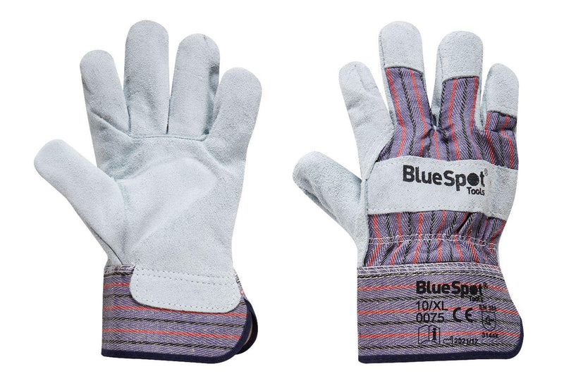 BLUE SPOT TOOLS XL HEAVY DUTY LEATHER RIGGER GLOVES - Premium Building Tools from BLUE SPOT - Just £6.69! Shop now at Bargain LAB