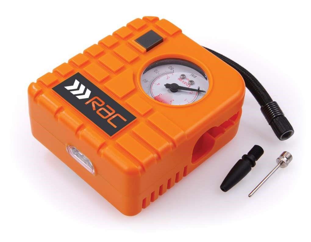 RAC Compact Air Compressor - Premium Automotive from HILKA - Just £15.49! Shop now at Bargain LAB